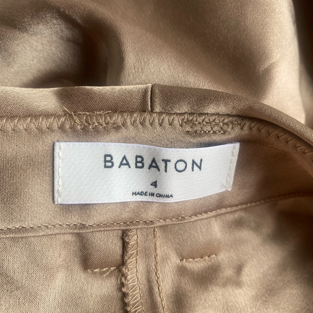 Aritzia Babaton Refined Cargo Pant in Deep Taupe, Size 4 Taupe - Picture 9 of 13